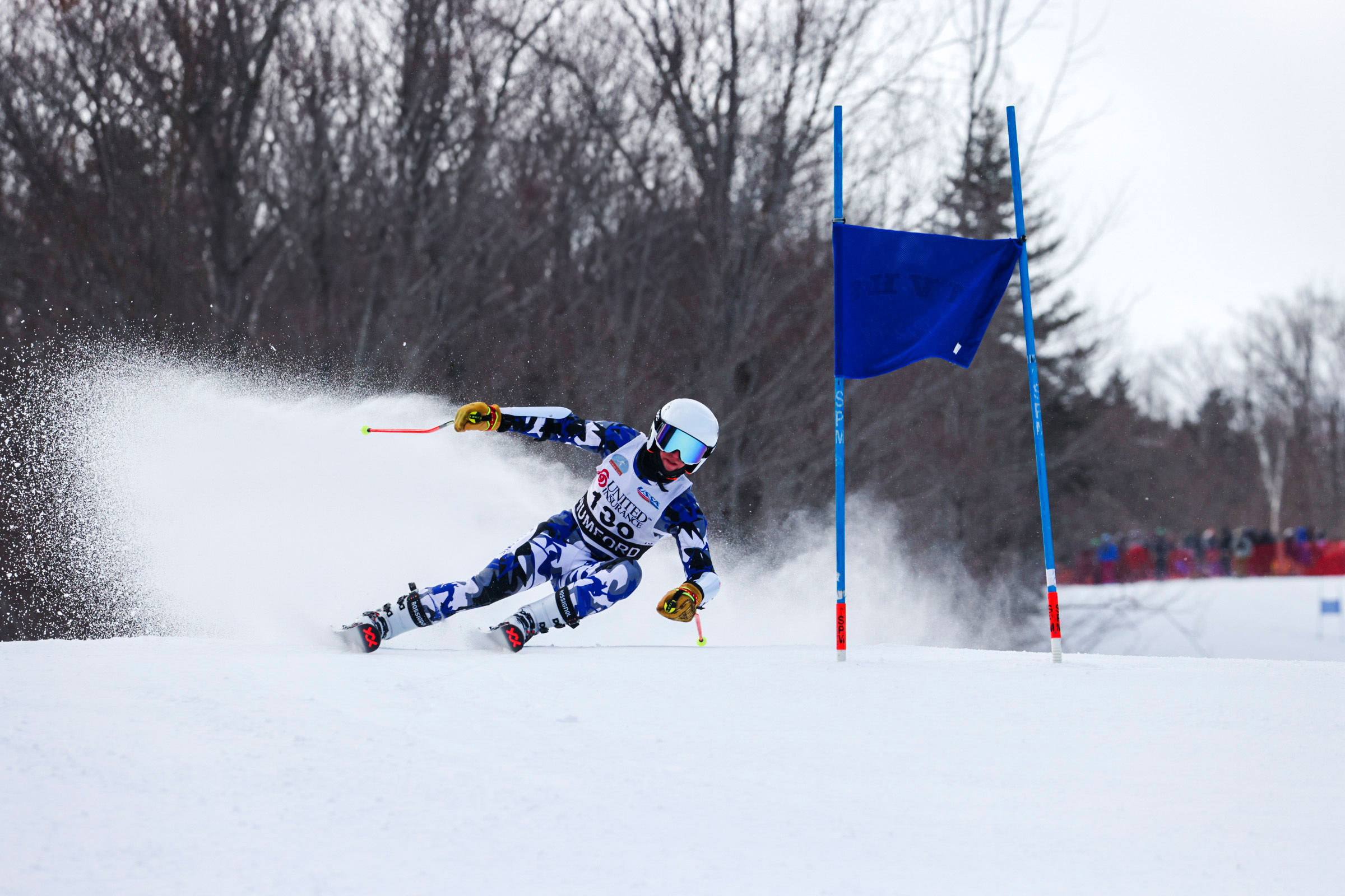 Ski racing photography